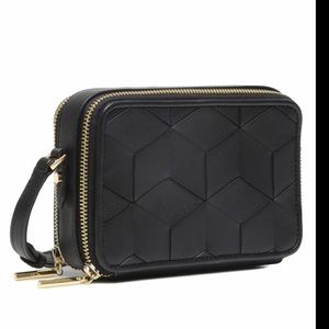 Leather Crossbody Black